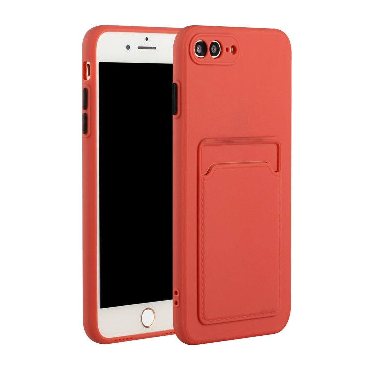 Custodia TPU con slot per schede per iPhone 8 Plus e 7 Plus