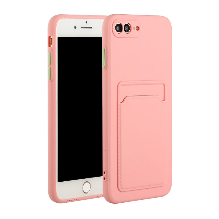 Custodia TPU con slot per schede per iPhone 8 Plus e 7 Plus