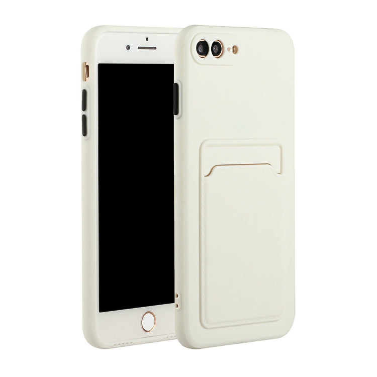 Custodia TPU con slot per schede per iPhone 8 Plus e 7 Plus