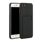 Custodia TPU con slot per schede per iPhone 8 Plus e 7 Plus