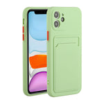 Custodia protettiva in TPU con slot per schede per iPhone 11 Pro