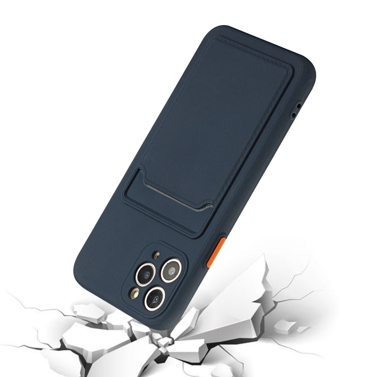 Custodia protettiva in TPU con slot per schede per iPhone 12 mini