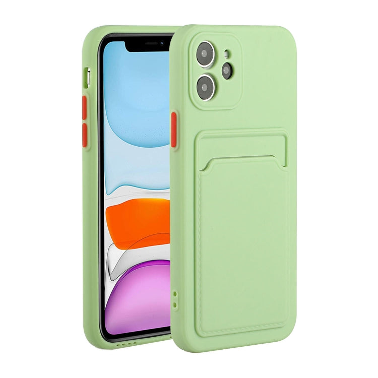 Custodia protettiva in TPU con slot per schede per iPhone 12 mini