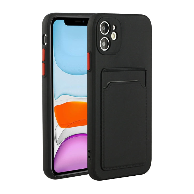 Custodia protettiva in TPU con slot per schede per iPhone 12 mini