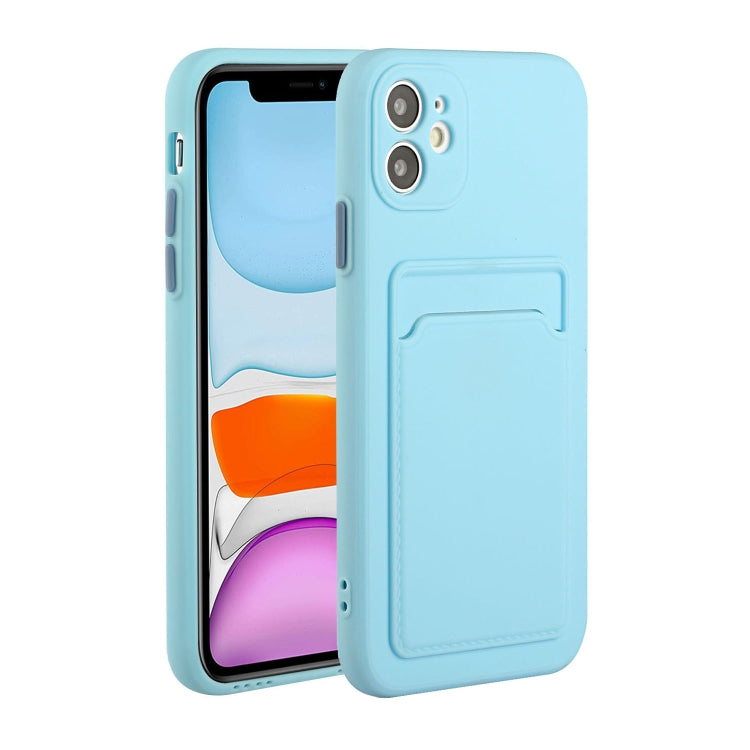 Custodia protettiva in TPU con slot per schede per iPhone 12 mini