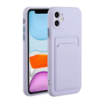 Custodia protettiva in TPU con slot per schede per iPhone 12 mini