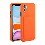 Custodia protettiva in TPU con slot per schede per iPhone 12 mini
