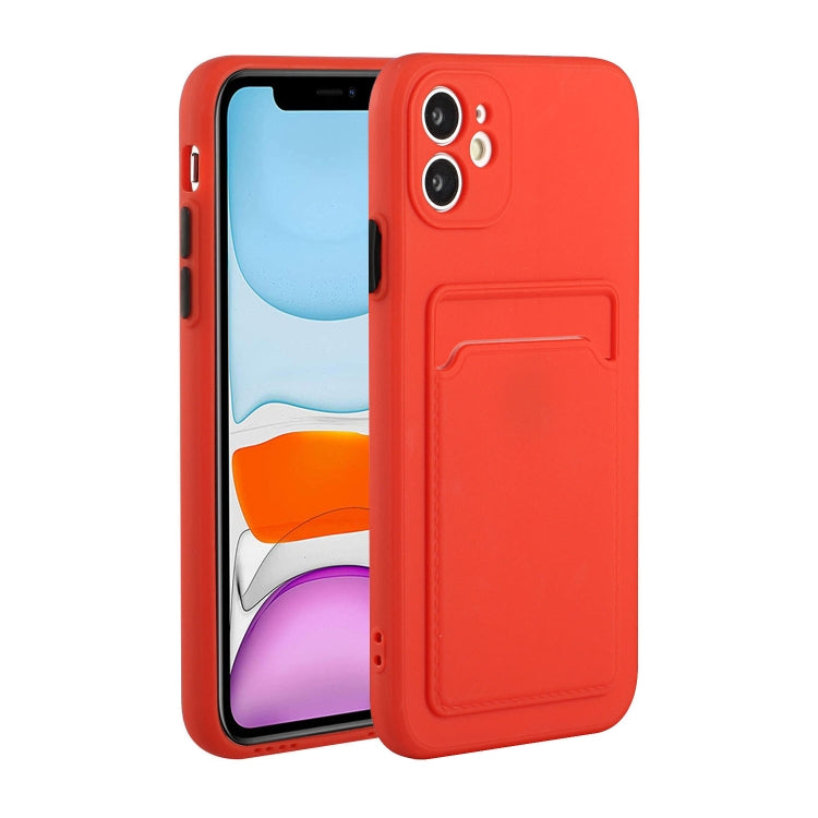 Custodia protettiva in TPU con slot per schede per iPhone 12 mini