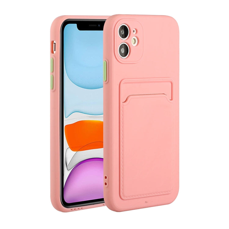 Custodia protettiva in TPU con slot per schede per iPhone 12 mini