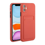 Custodia TPU con slot carte per iPhone 12 e 12 Pro
