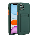 Custodia TPU con slot carte per iPhone 12 e 12 Pro