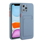 Custodia TPU con slot carte per iPhone 12 e 12 Pro