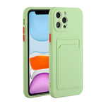 Custodia TPU con slot carte per iPhone 12 e 12 Pro