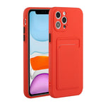 Custodia TPU con slot carte per iPhone 12 e 12 Pro
