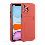 Custodia TPU con slot carte per iPhone 12 e 12 Pro