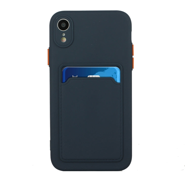 Custodia protettiva in TPU con slot per schede per iPhone XR