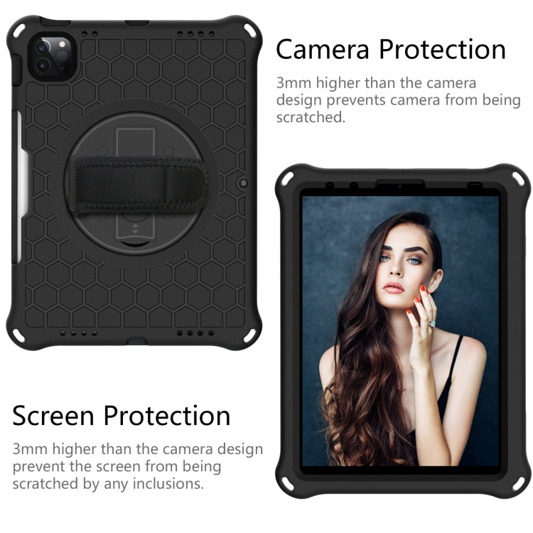 Custodia silicone antiurto con rotazione 360° per iPad Pro 11