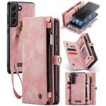 Custodia portafoglio in pelle pieghevole per Samsung Galaxy S21 F