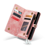 Custodia portafoglio in pelle pieghevole per Samsung Galaxy S21 F