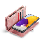 Custodia portafoglio in pelle pieghevole per Samsung Galaxy S21 F