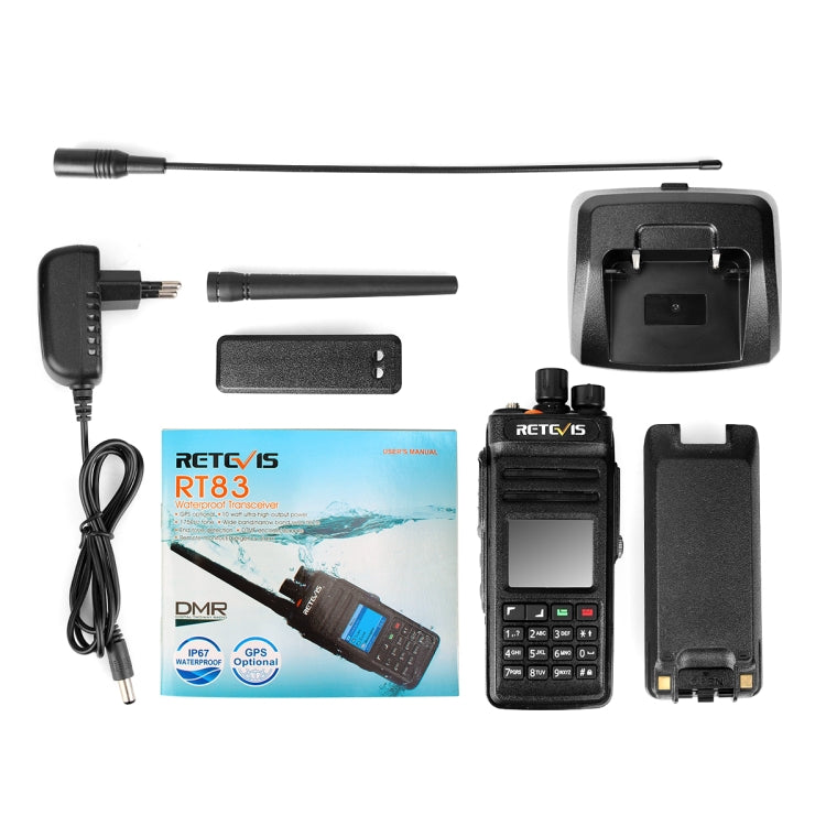 Radio bidirezionale digitale Retevis RT83 10W 400-470MHz