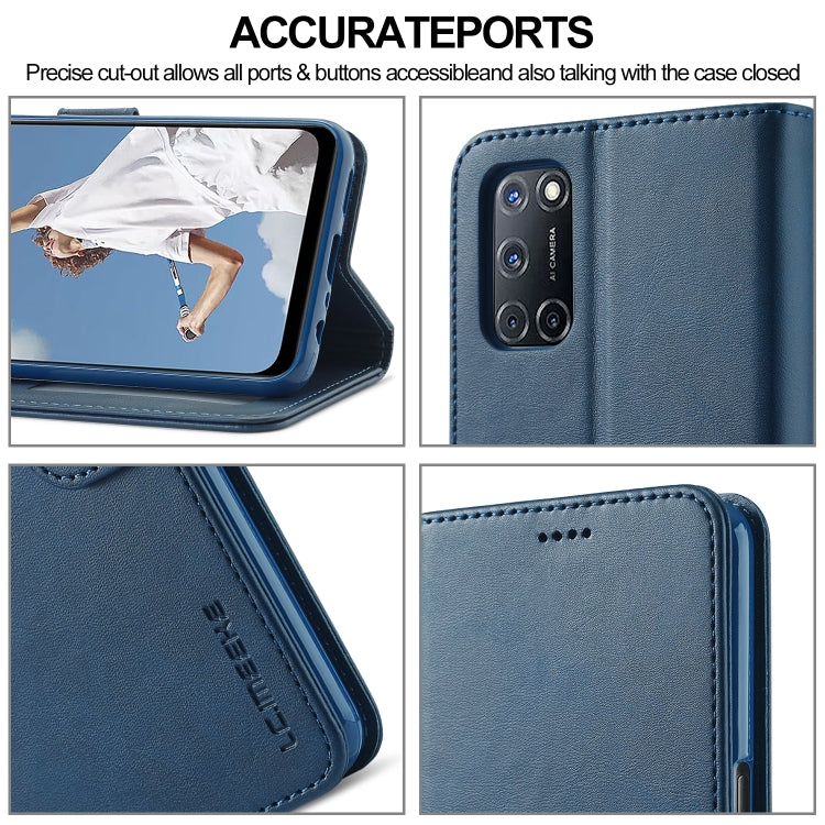 Custodia portafoglio in pelle per OPPO F19 Pro A94 5G