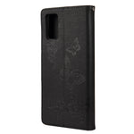 Custodia portafoglio in pelle con farfalle per Samsung Galaxy A32