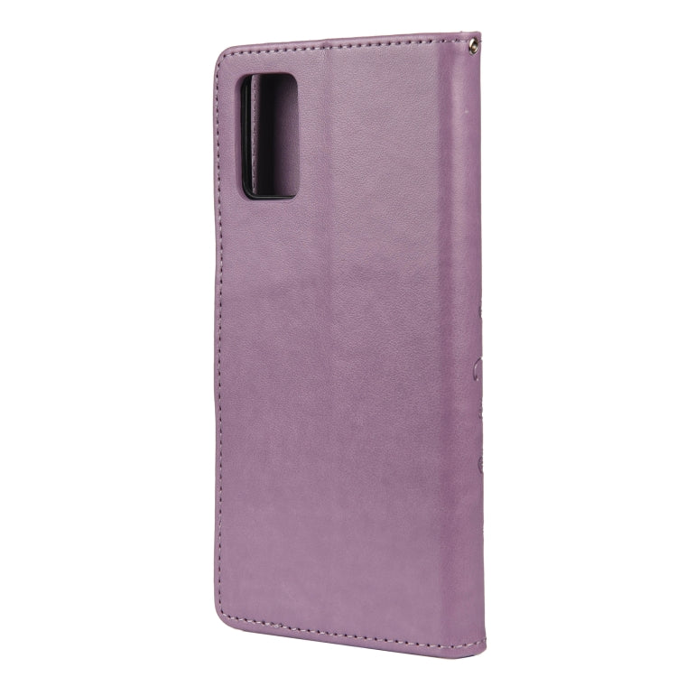 Custodia portafoglio in pelle con farfalla per Galaxy S21 FE