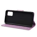 Custodia portafoglio in pelle con farfalla per Galaxy S21 FE