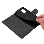 Custodia portafoglio in pelle con farfalla per Galaxy S21 FE