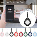 Custodia protettiva in silicone con anello per AirTag