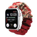 Cinturino tessuto con anello farfalla per Apple Watch