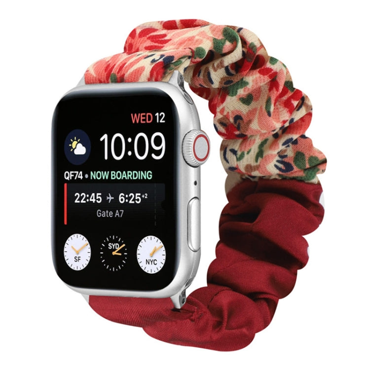 Cinturino tessuto con anello farfalla per Apple Watch