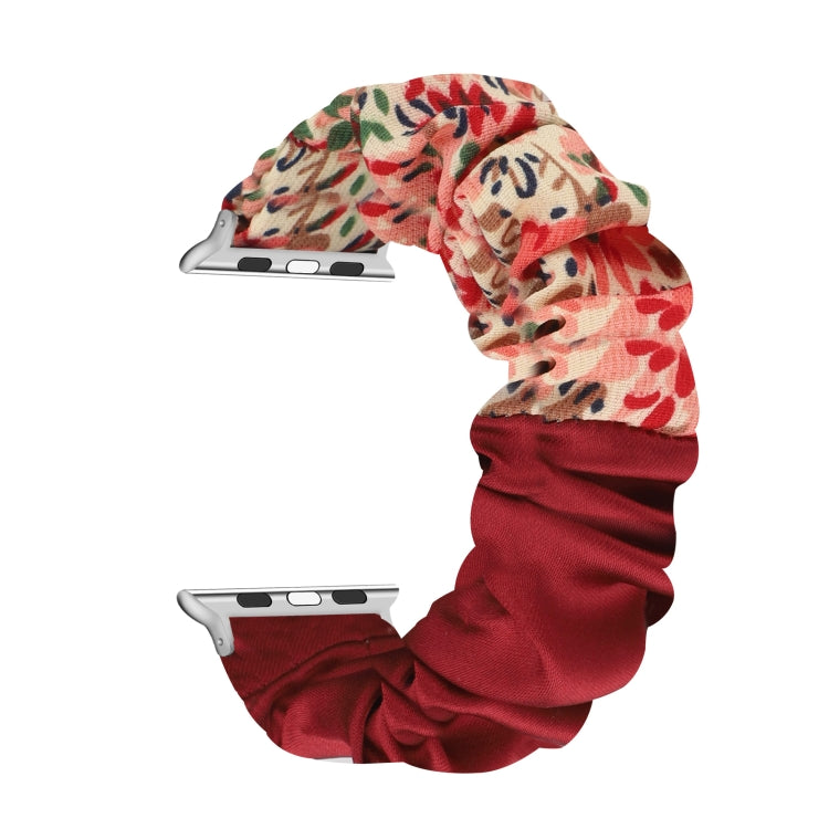 Cinturino tessuto con anello farfalla per Apple Watch