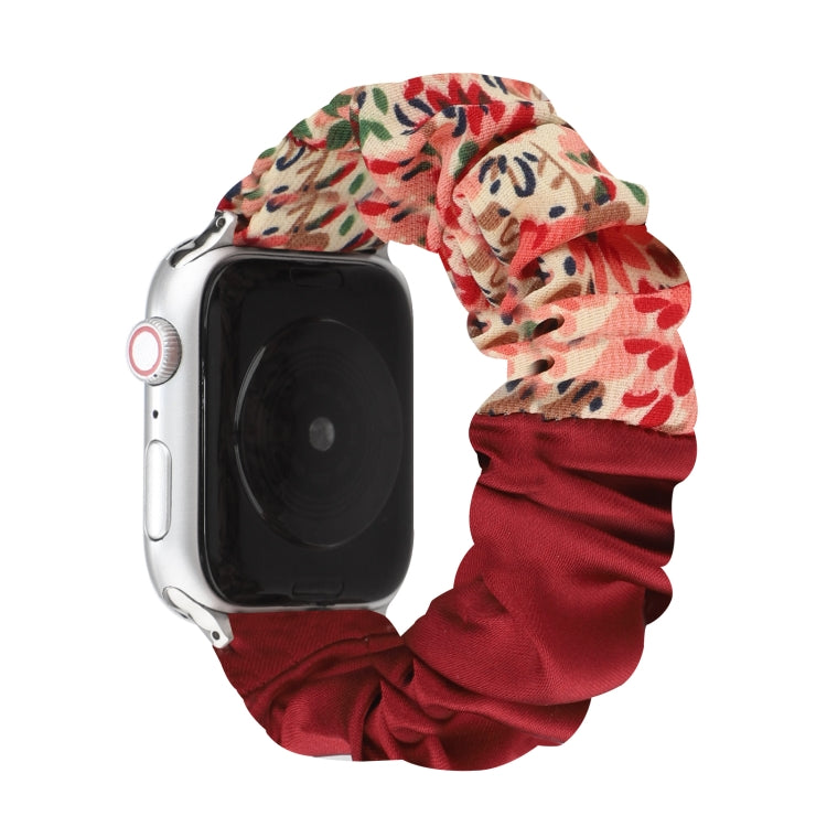 Cinturino tessuto con anello farfalla per Apple Watch