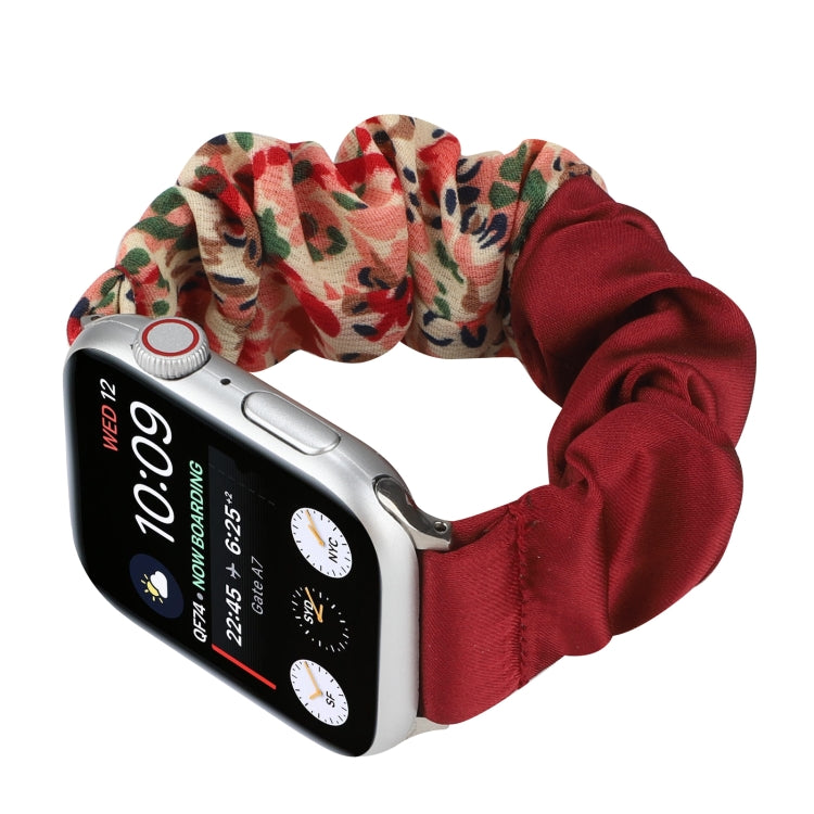 Cinturino tessuto con anello farfalla per Apple Watch