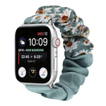 Cinturino tessuto con anello farfalla per Apple Watch