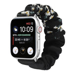 Cinturino tessuto con anello farfalla per Apple Watch