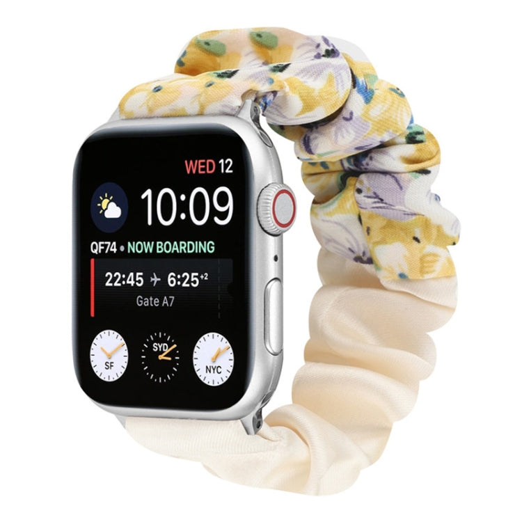 Cinturino tessuto con anello farfalla per Apple Watch