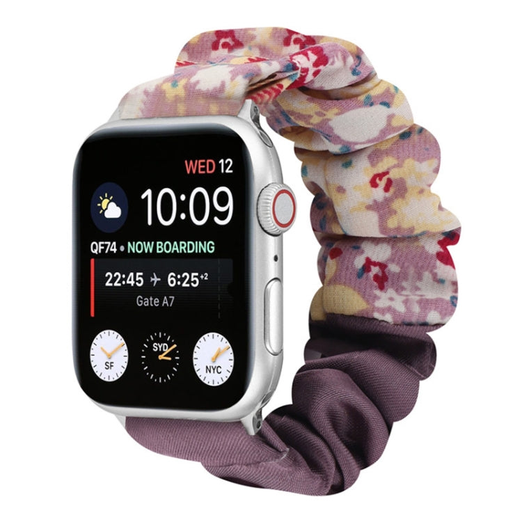 Cinturino tessuto con anello farfalla per Apple Watch