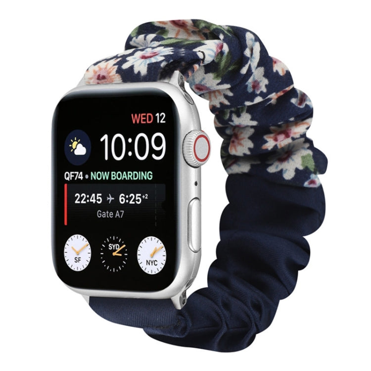 Cinturino tessuto con anello farfalla per Apple Watch