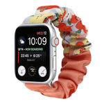 Cinturino tessuto con anello farfalla per Apple Watch