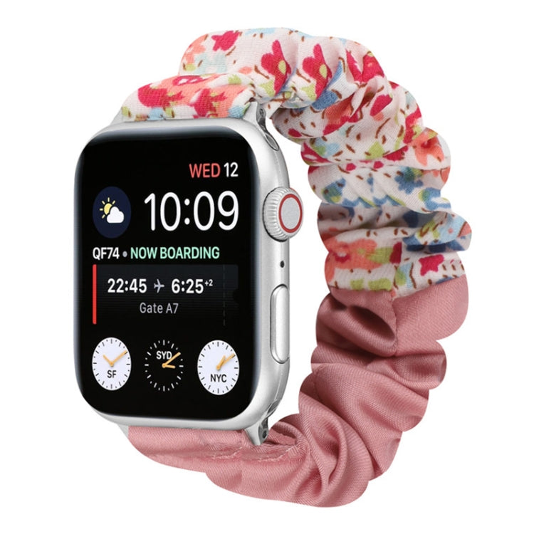 Cinturino tessuto con anello farfalla per Apple Watch