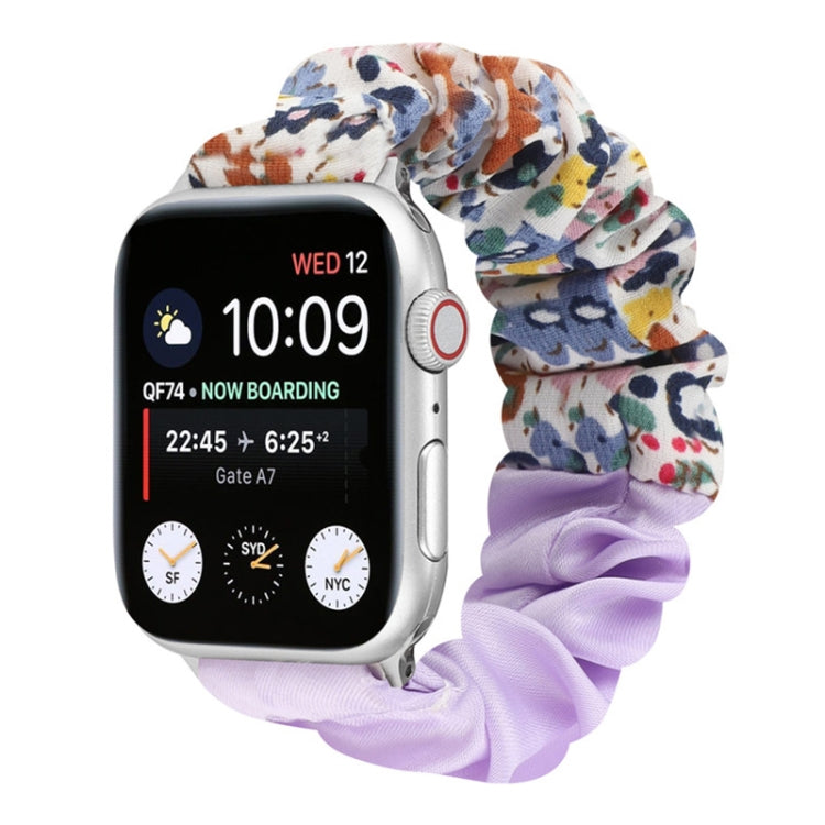 Cinturino tessuto con anello farfalla per Apple Watch