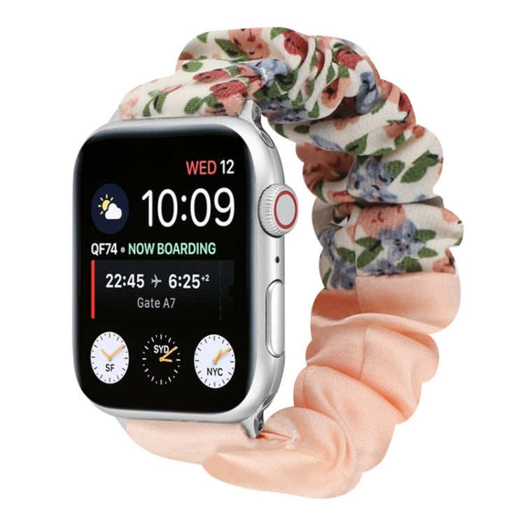 Cinturino tessuto con anello farfalla per Apple Watch