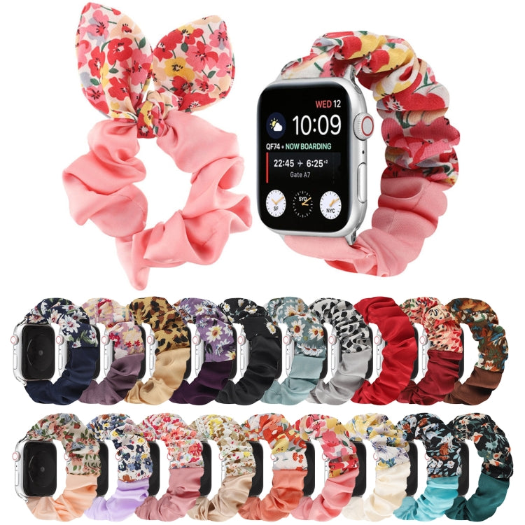Cinturino tessuto con anello farfalla per Apple Watch