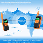 Walkie-talkie RETEVIS RT649 PMR446 16 canali senza licenza