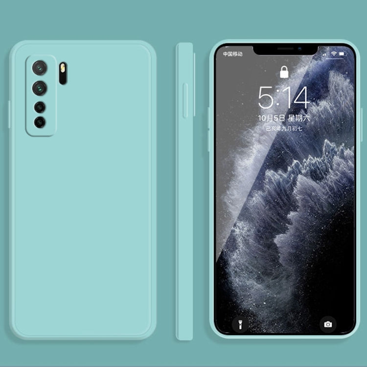 Custodia protettiva a copertura totale antigoccia in silicone liquido imitazione tinta unita, For Huawei nova 7 Pro 5G, For Huawei nova 7 SE