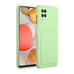Custodia TPU con slot per schede per Samsung Galaxy A32