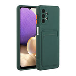 Custodia TPU con slot per schede per Samsung Galaxy A32